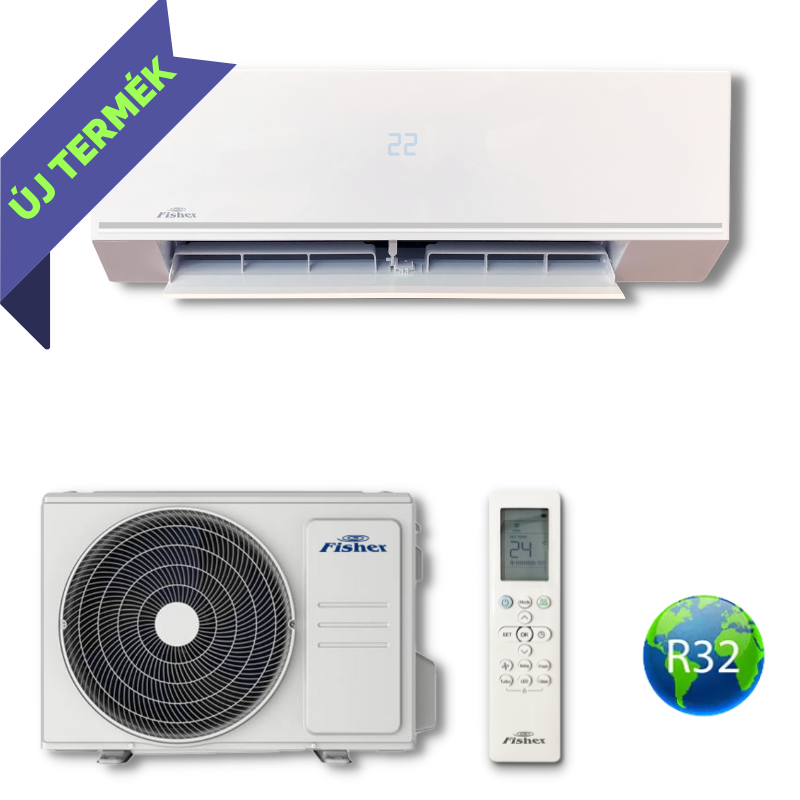 FISHER Comfort Plus FSAI-CP-121AE3 3,5kW split klíma akciós alapszereléssel